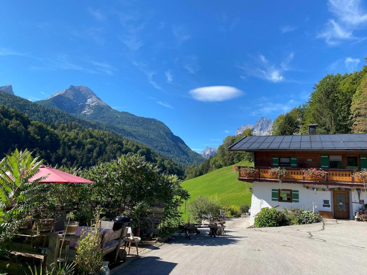 Ferienhaus Wiesenlehen Bischofswiesen Exterior foto